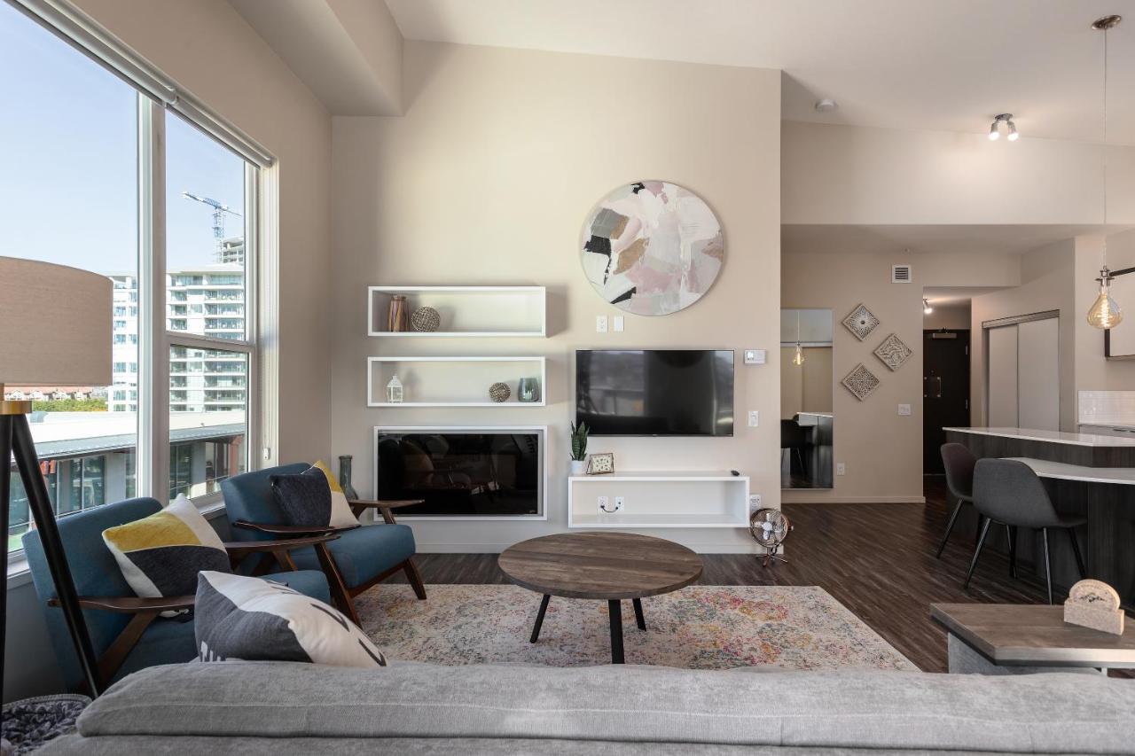 Corner Nest - Luxury Brand New Top Floor 2Bedroom Condo Kelowna Exterior foto